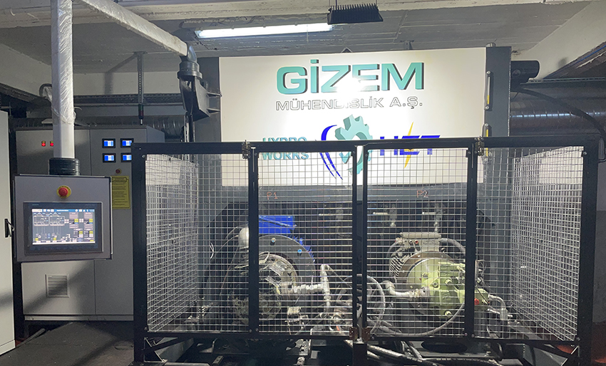 600 Litre Hidrolik Pompa Motor Test Ünitesi 